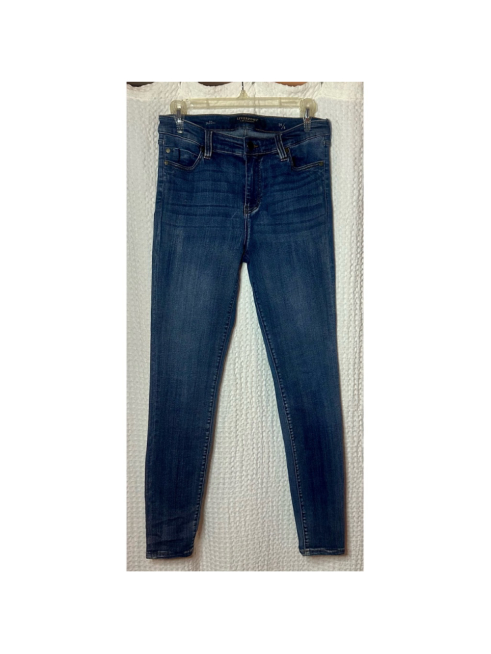Women's Liverpool Blue The Skinny Jeans Size 8